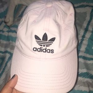 Pink Adidas baseball cap